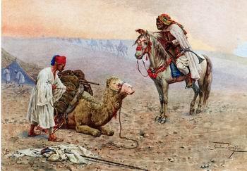 unknow artist Arab or Arabic people and life. Orientalism oil paintings  402 France oil painting art